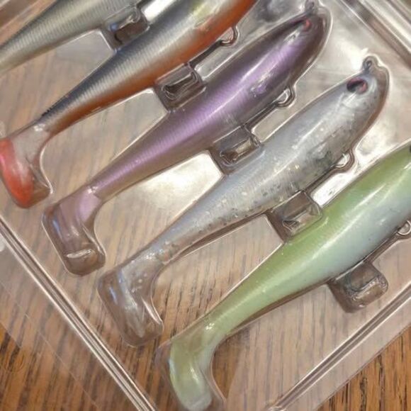 5x Pre-Rigged Soft Fishing Lures - Picture 5 of 5